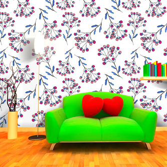 Tapeta Jeřabiny: 336x220 cm