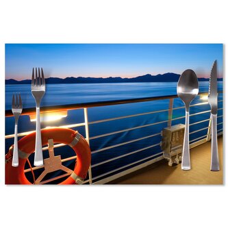 Prostírání Pohled z lodě: 40x30cm