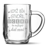 Půllitr Když Bůh stvořil dcery: 0,5