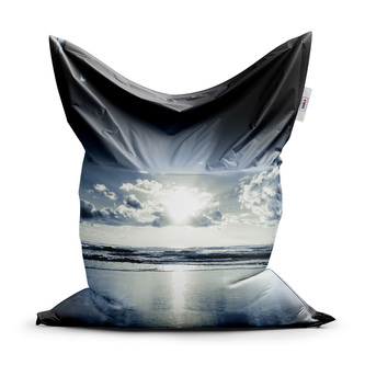 Sedací vak Pohled na moře: 150x100 cm