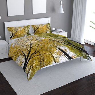 Povlečení Koruny stromů: 140x200 / 90x70 Povlečení Koruny stromů: 140x200 / 90x70