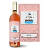 Růžové víno Vše nejlepší k tvým narozeninám: 0,75 l 