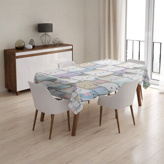 Ubrus Kreslená koťátka: 90x90 cm