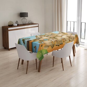 Ubrus Sloni: 90x90 cm