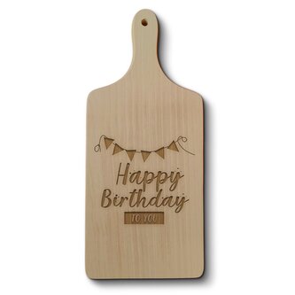 Prkénko Happy Birthday to you