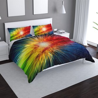 Povlečení Barevná exploze: 140x220 / 90x70