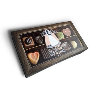 Pralinky Tým podpory nevěsty: 10 ks pralinek