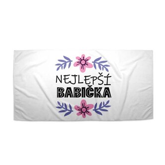 Ručník Nejlepší babička: 50x100 cm