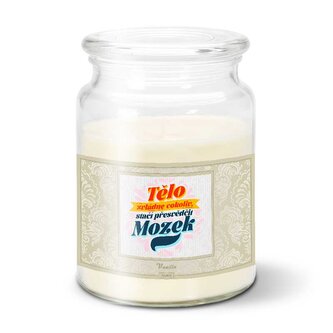 Svíčka Tělo zvládne cokoliv, stačí přesvědčit mozek: 500 g