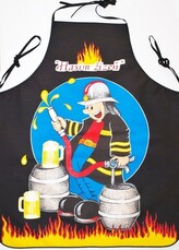 Forbyt, Zástěra kuchyňská, Hasič, černá