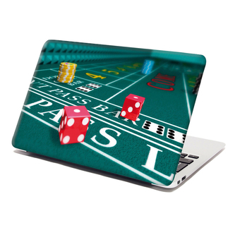 Samolepka na notebook Kostky: 38x26 cm