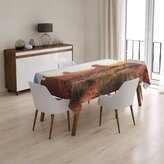 Ubrus Skály v poušti 2: 130x130 cm