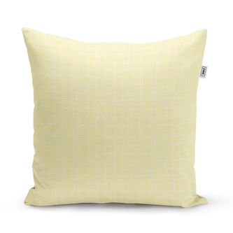 Polštář Žluté pletivo: 60x60 cm