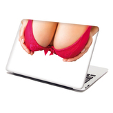 Samolepka na notebook Ňadra: 29x20 cm