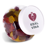 Gumové bonbóny Král vína: 1 litr