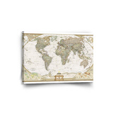 Obraz Mapa světa: 90x60 cm