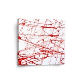 Obraz Krvavé cákance: 50x50 cm