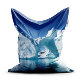 Sedací vak Ledovce: 150x100 cm