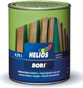 Bori tenkovrstvá lazura 0,75l 12 Makaser
