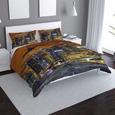 Povlečení Letadlo nad mrakodrapy: 140x220 / 90x70