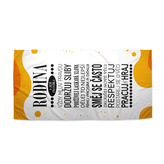 Ručník Rodina 3: 70x140 cm