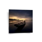 Obraz Loďka na jezeře 2: 50x50 cm
