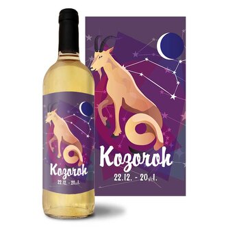 Bílé víno Kozoroh: 0,75 l 