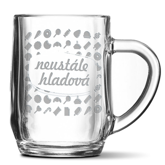 Půllitr Neustále hladová: 0,5