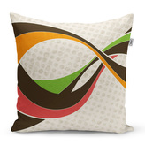 Polštář Retro abstrakce: 60x60 cm