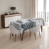 Ubrus Stanice metra: 130x130 cm
