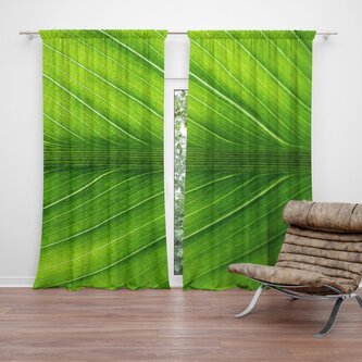 Závěs List 2: 2ks 140x250cm