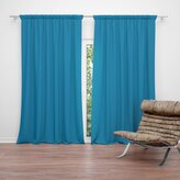 Závěs Safírově modrá: 2ks 140x250cm