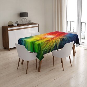 Ubrus Barevná exploze: 130x130 cm