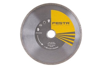 Kotouč diamantový FESTA plný 180x2.4x22.2mm