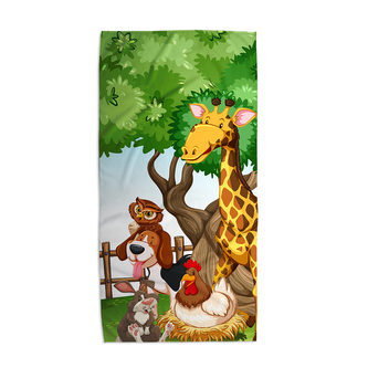 Ručník Zvířátka 2: 50x100 cm