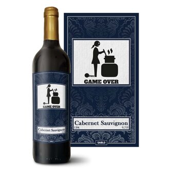 Červené víno Game over 2: 0,75 l 