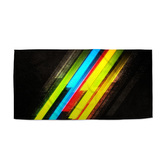 Ručník Pruhová abstrakce: 70x140 cm