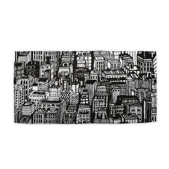 Ručník Kreslené mrakodrapy: 70x140 cm