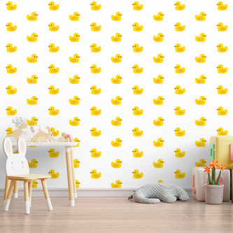 Tapeta Žluté kačenky: 125x75 cm Tapeta Žluté kačenky: 125x75 cm