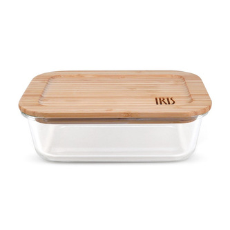 Skleněný svačinový box, 1,05l, Iris Barcelona