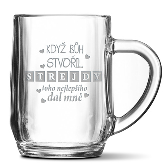 Půllitr Když Bůh stvořil strejdy: 0,5