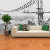 Tapeta Stavba mostu: 208x125 cm