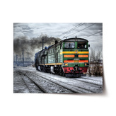 Plakát Lokomotiva: 90x60 cm