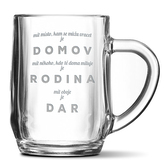 Půllitr Domov 5: 0,5