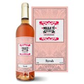 Růžové víno Miluji Tě 365 dní v roce: 0,75 l 