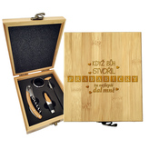 Dárková sada na víno Když Bůh stvořil prababičky: 147×168×49 mm