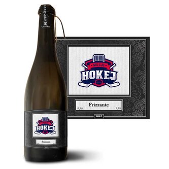 Prosecco Miluju hokej: 0,75 l  Prosecco Miluju hokej: 0,75 l