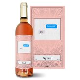Růžové víno Miluji tě, OK: 0,75 l 