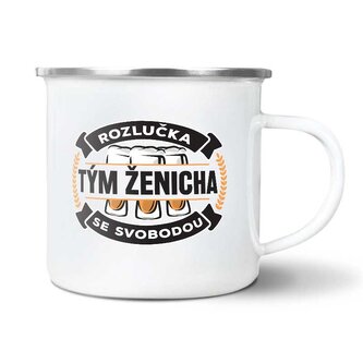 Plecháček Rozlučka se svobodou tým ženicha: 300 ml