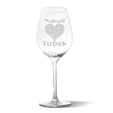 Sklenička na víno Nejlepší tatínek: 49 cl